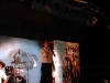 ...il Portavoce lancia il nostro messaggio ad un concerto...