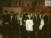  ...il nostro Portavoce in foto di gruppo con lo staff organizzativo della Giornata del Volontariato, presso la Scuola Sacro Cuore di Trinità dei Monti a Roma...