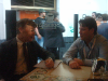  Bill Carey ed il nostro collaboratore Ugo Gastaldi, in un momento di pausa del congresso, a Catania 
