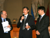  ...il moderatore, Orlando Perera, gestisce gli interventi dele varie autorità al nostro convegno in Campidoglio... 
